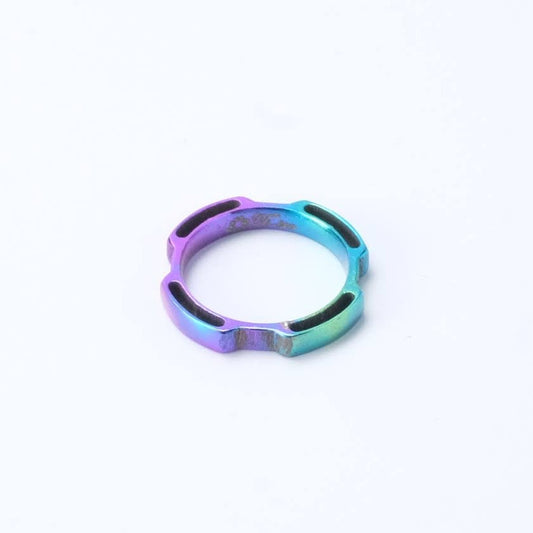 純チタン リング（Sサイズ / 内径 16mm / 10号）