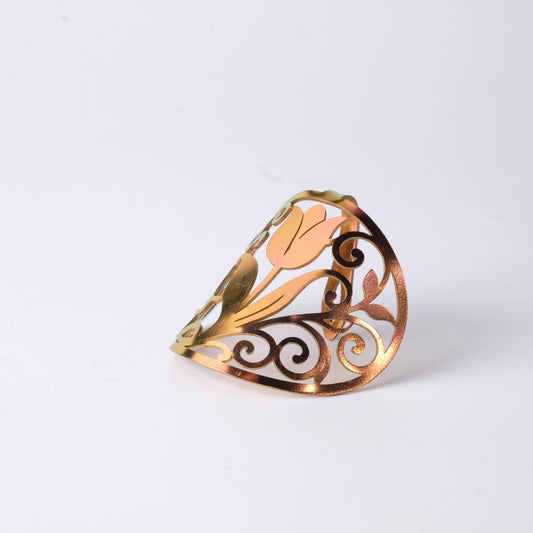 純チタン　ポニーフック　ピンク系　金属アレルギー対応